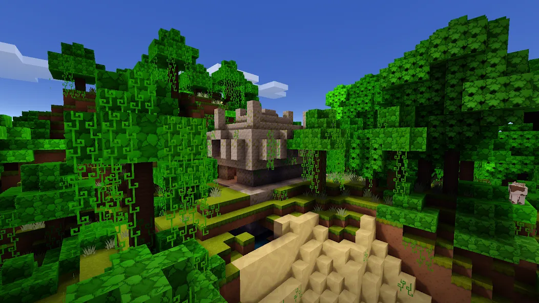 Lokicraft 4 Crafting (Локикрафт 4 Крафтинг) [МОД Mega Pack] Screenshot 1