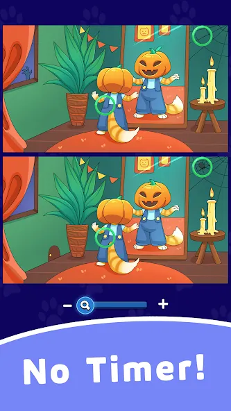 Find Differences: Cute Cats [МОД Все открыто] Screenshot 3