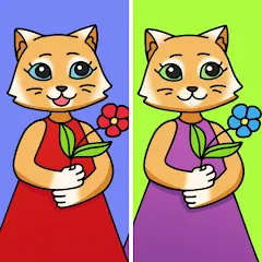 Взлом Find Differences: Cute Cats  [МОД Все открыто]