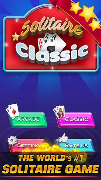 Solitaire Classic (Солитер Классик) [МОД Unlocked] Screenshot 5