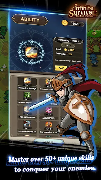 InfiniteSurvival:LastWarriors [МОД Все открыто] Screenshot 1