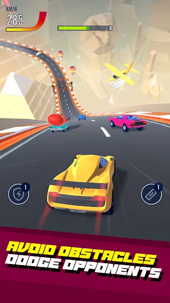 Car Race 3D - Racing Master (С 3D Гонки на автомобилях 3D) [МОД Все открыто] Screenshot 2
