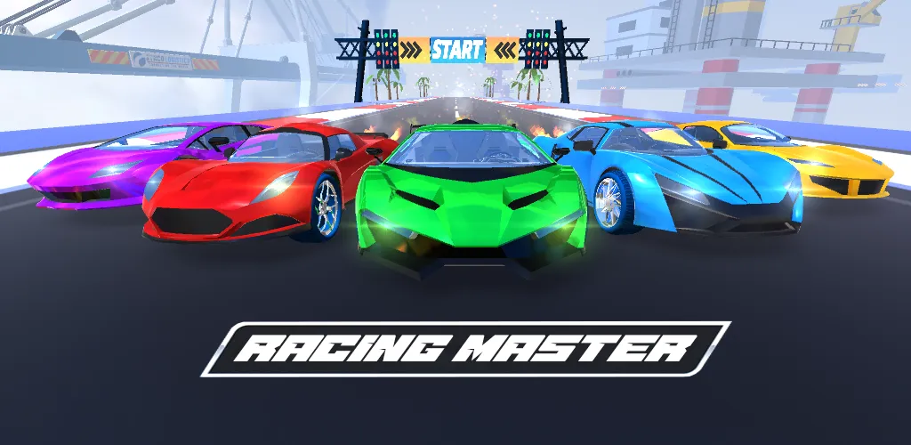 Car Race 3D - Racing Master (С 3D Гонки на автомобилях 3D) [МОД Все открыто] Screenshot 4