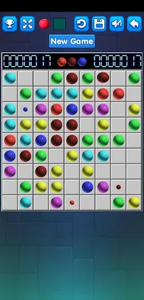 Lines 98 Classic - Color Lines [МОД Бесконечные деньги] Screenshot 3