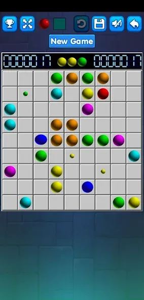 Lines 98 Classic - Color Lines [МОД Бесконечные деньги] Screenshot 4