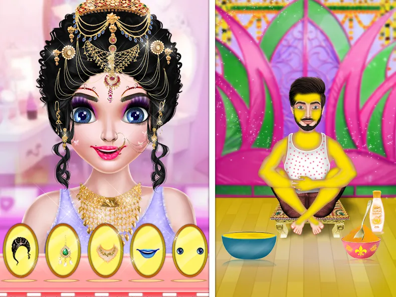 Celebrity Wedding Fashion fun (Селебрити свадебная мода весело) [МОД Бесконечные деньги] Screenshot 5