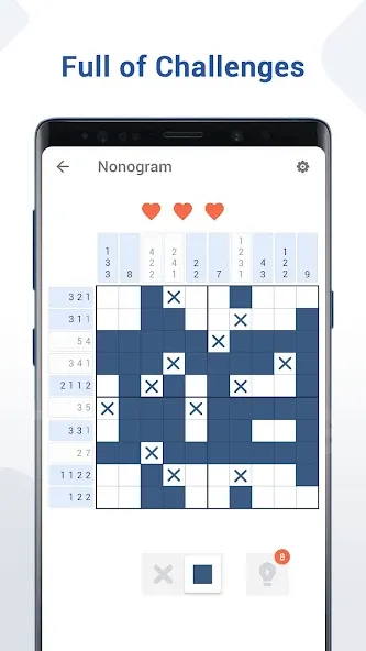 Nonogram - Fun Logic Puzzle (Нонограмма) [МОД Unlimited Money] Screenshot 3