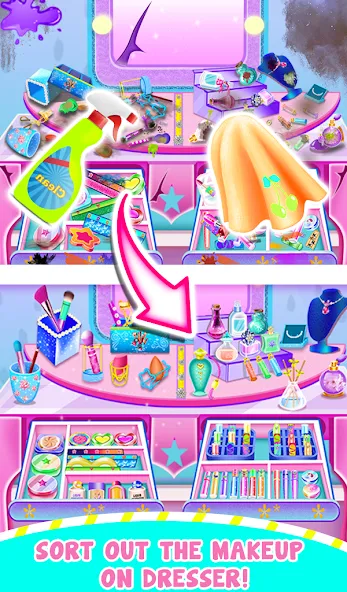 ASMR Makeup Kit-Cleaning Games (АСМР набор для макияжа) [МОД Много монет] Screenshot 2