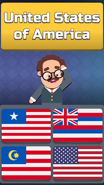 Geography: Flags Quiz Game [МОД Unlocked] Screenshot 1