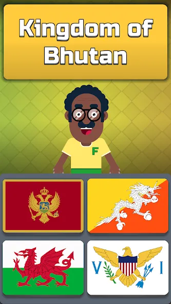 Geography: Flags Quiz Game [МОД Unlocked] Screenshot 3
