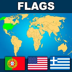 Скачать взлом Geography: Flags Quiz Game  [МОД Unlocked]
