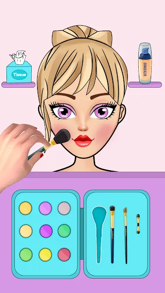 DIY Paper Princess Doll Games (Ди пейпер принцесс кьют доллс) [МОД Меню] Screenshot 2