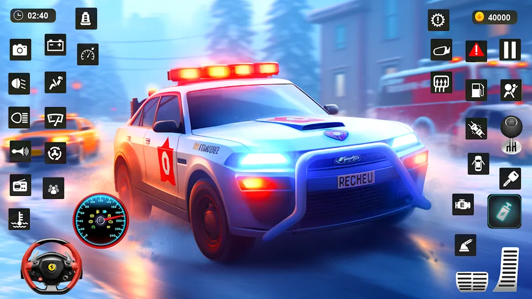 Police Car Kids Driving Game (Кидс Полис Геймс) [МОД Mega Pack] Screenshot 1