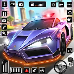 Взлом Police Car Kids Driving Game (Кидс Полис Геймс)  [МОД Mega Pack]