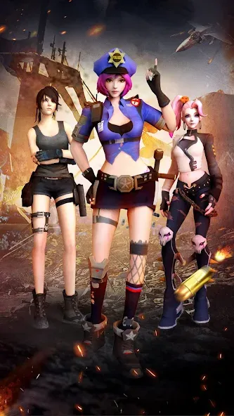 Shooting World - Gun Fire [МОД Бесконечные монеты] Screenshot 1