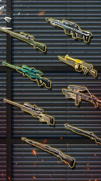 Shooting World - Gun Fire [МОД Бесконечные монеты] Screenshot 3