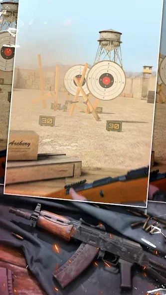 Shooting World - Gun Fire [МОД Бесконечные монеты] Screenshot 4