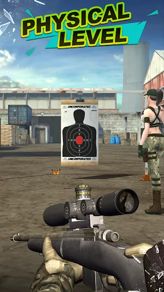 Gun Shooting Range [МОД Unlimited Money] Screenshot 2