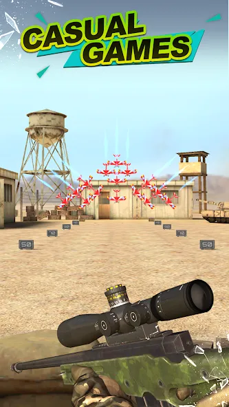 Gun Shooting Range [МОД Unlimited Money] Screenshot 3
