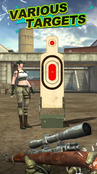 Gun Shooting Range [МОД Unlimited Money] Screenshot 4