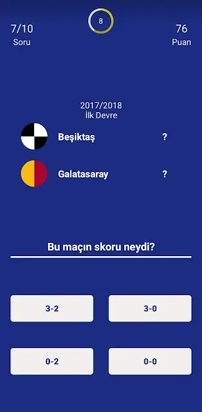 Türkiye Süper Ligi Bilgi Oyunu [МОД Все открыто] Screenshot 4