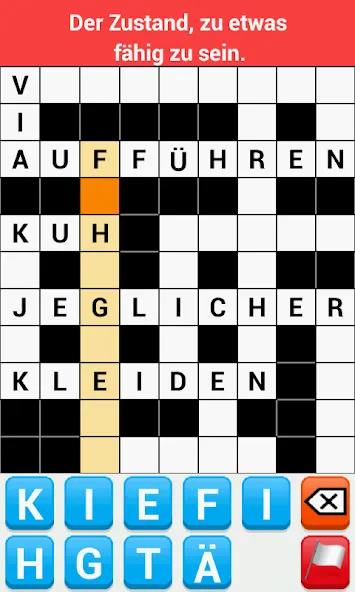 Kreuzworträtsel Deutsch [МОД Mega Pack] Screenshot 1