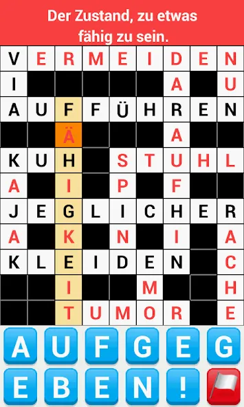 Kreuzworträtsel Deutsch [МОД Mega Pack] Screenshot 2
