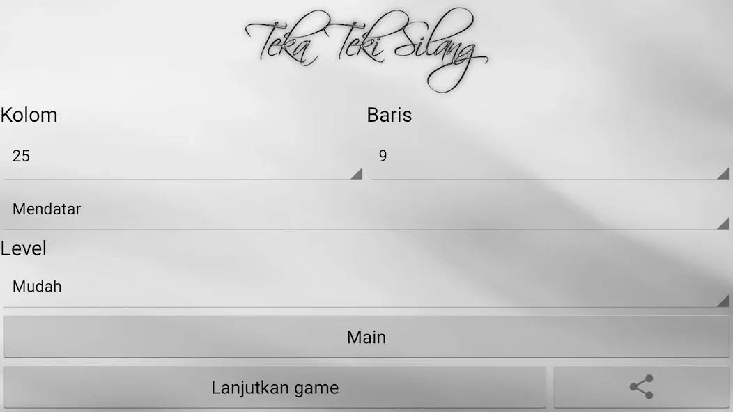 Teka Teki Silang (Тека Теки Силанг) [МОД Menu] Screenshot 4