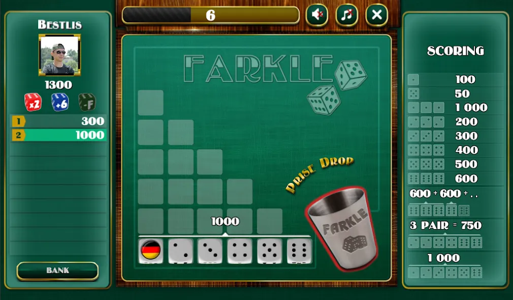 Farkle [МОД Много монет] Screenshot 3