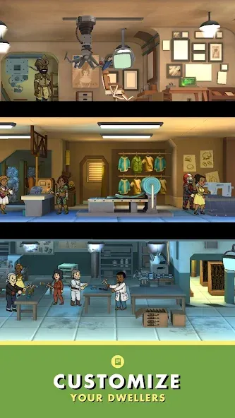 Fallout Shelter (Фоллаут Шелтер) [МОД Mega Pack] Screenshot 5