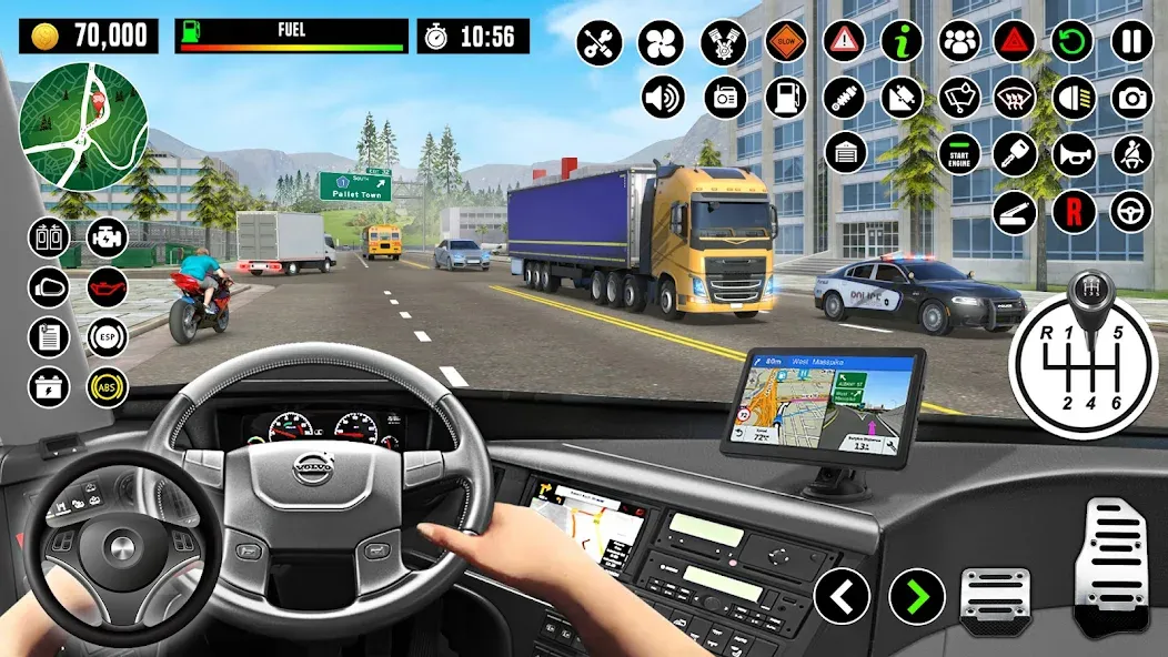 Bus Driving School : Bus Games [МОД Бесконечные деньги] Screenshot 3