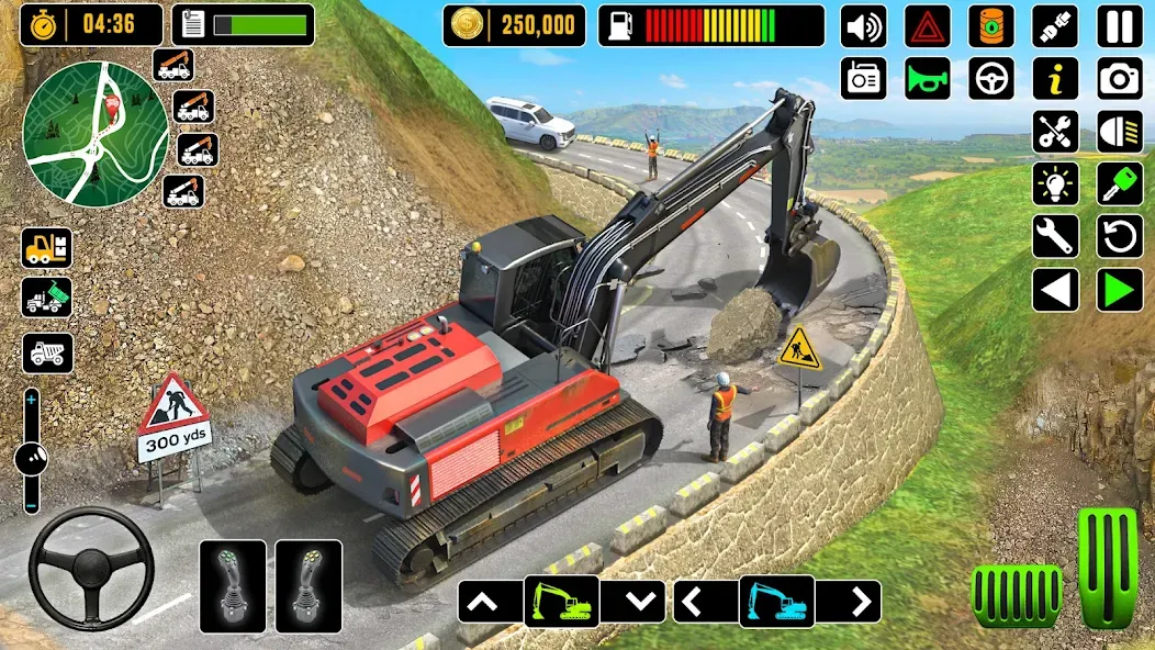 City Road Construction Games (Сити Роад Конструкшн Геймс) [МОД Unlimited Money] Screenshot 1