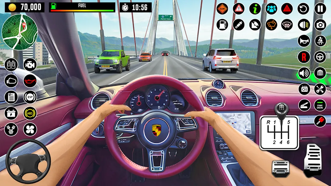 City Driving School Car Games [МОД Меню] Screenshot 4