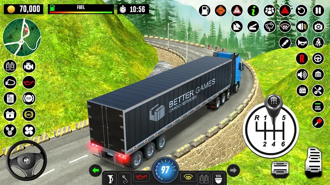 Truck Games - Driving School [МОД Меню] Screenshot 3