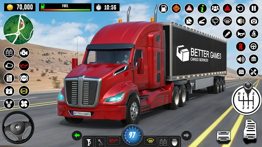Truck Games - Driving School [МОД Меню] Screenshot 5