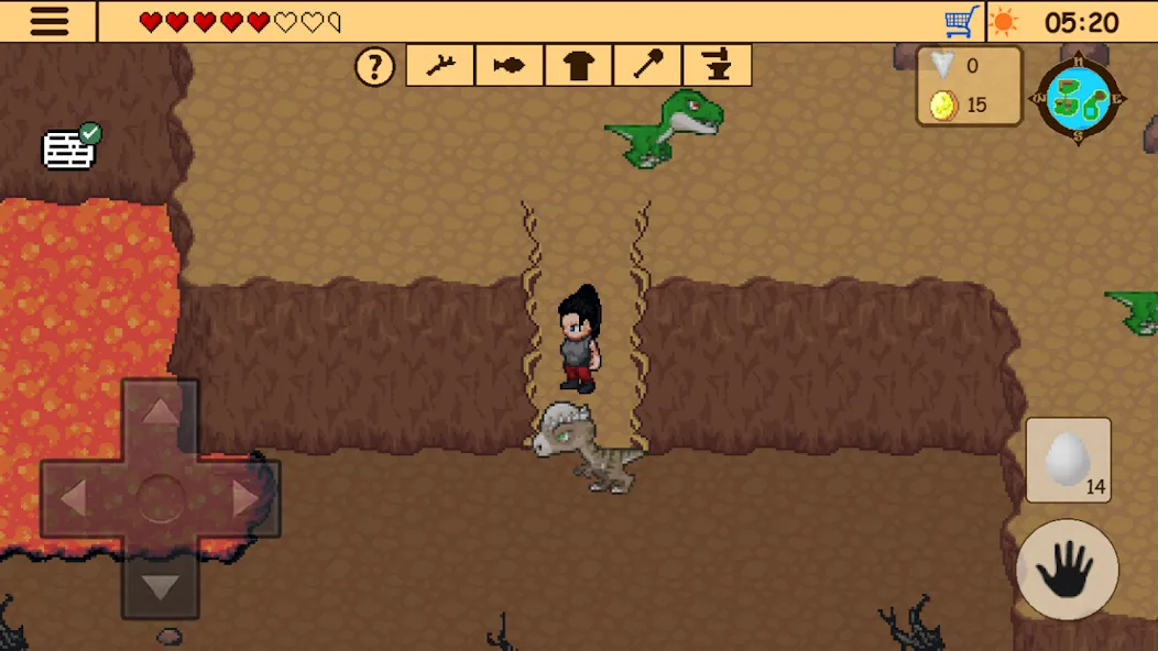 Survival RPG 3:Lost in time 2D (Сурвивал РПГ 3) [МОД Бесконечные деньги] Screenshot 1