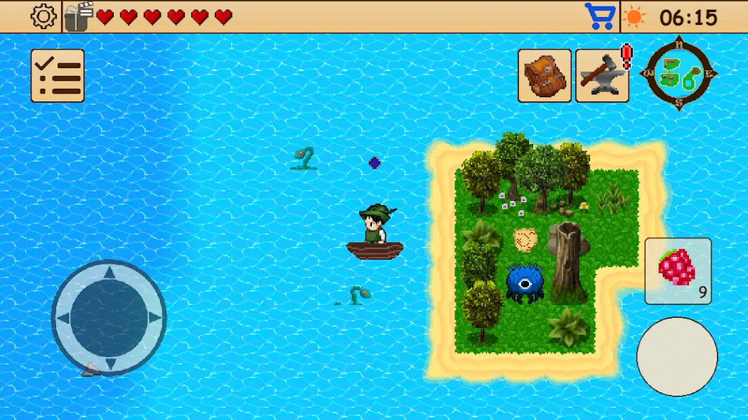 Survival RPG 1: Island Escape (Сурвивал РПГ 1) [МОД Много денег] Screenshot 1
