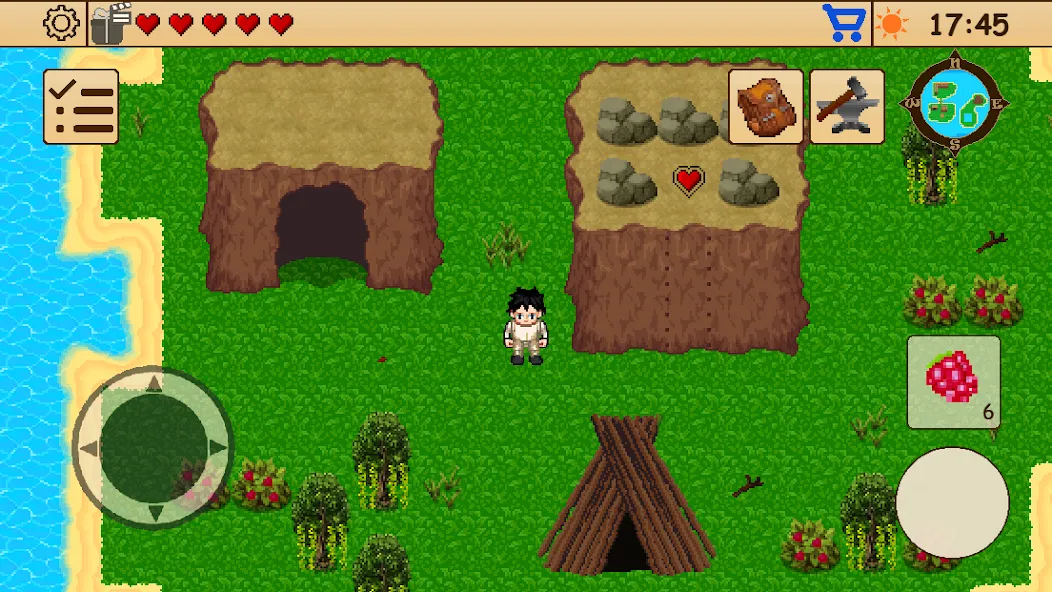 Survival RPG 1: Island Escape (Сурвивал РПГ 1) [МОД Много денег] Screenshot 3