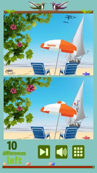 Find 10 Differences [МОД Unlocked] Screenshot 1