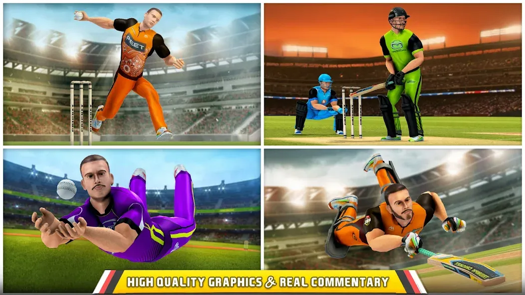 Aussie T20 Cricket Game 2023 [МОД Меню] Screenshot 3