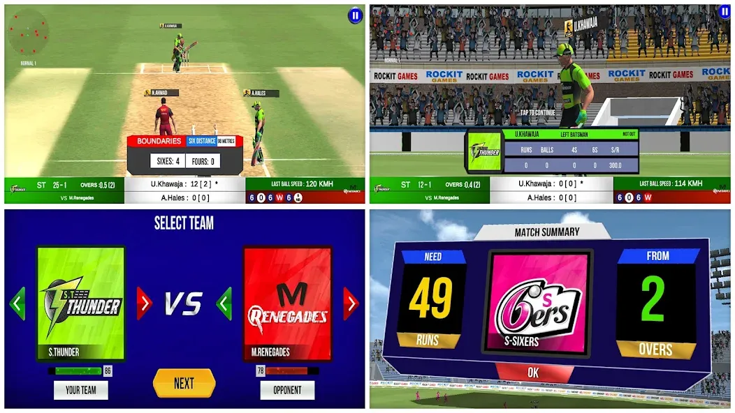 Aussie T20 Cricket Game 2023 [МОД Меню] Screenshot 4
