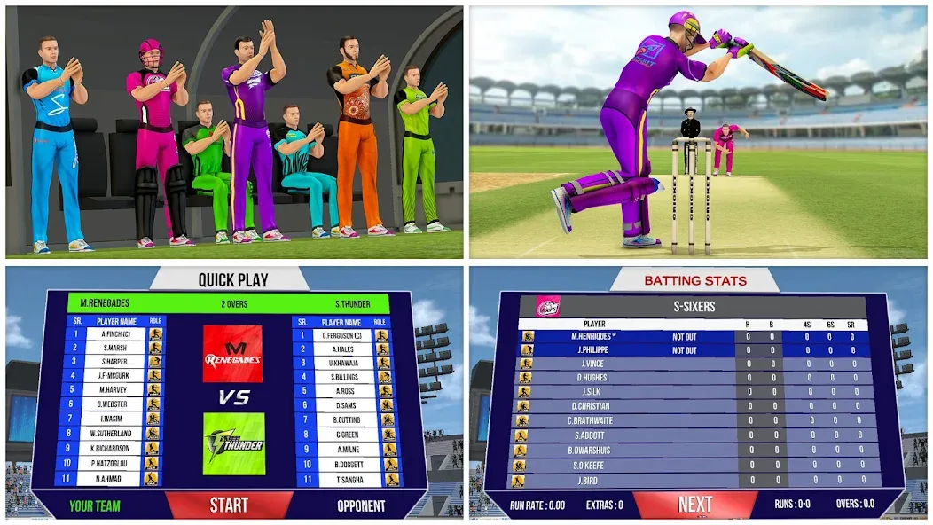 Aussie T20 Cricket Game 2023 [МОД Меню] Screenshot 5