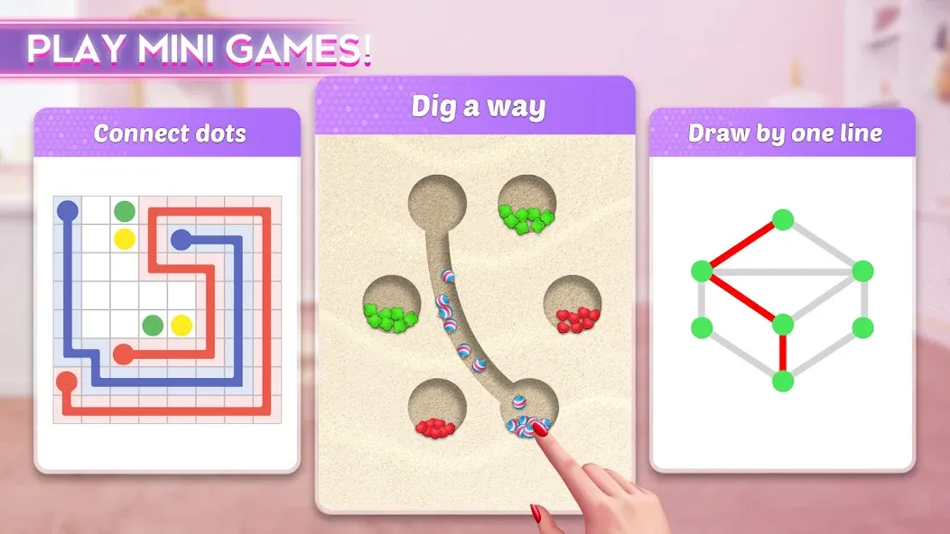 Project Makeover (Проджект Мейковер) [МОД Все открыто] Screenshot 4