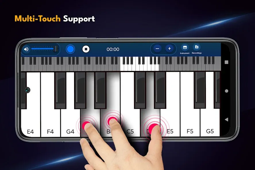 Real Piano Keyboard [МОД Бесконечные монеты] Screenshot 2
