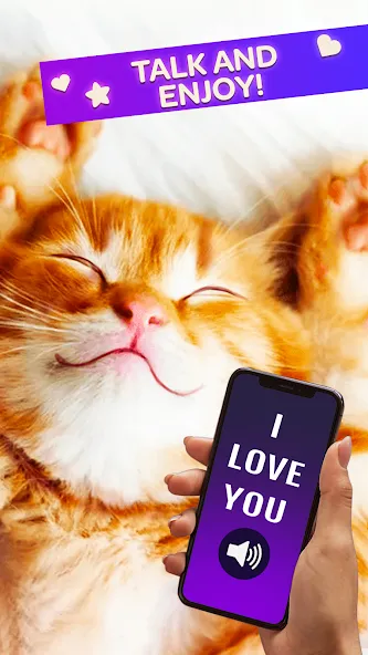 Cat Translator Pet Talk Meow [МОД Все открыто] Screenshot 3