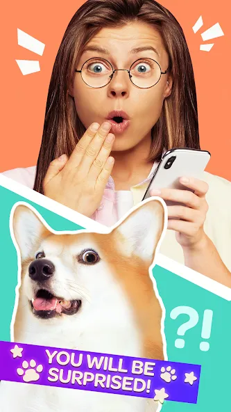 Dog Translator Pet Speak Talk [МОД Mega Pack] Screenshot 2