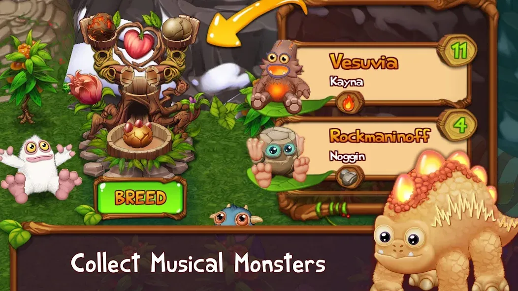 Singing Monsters: Dawn of Fire (Сингинг Монстерс) [МОД Mega Pack] Screenshot 1