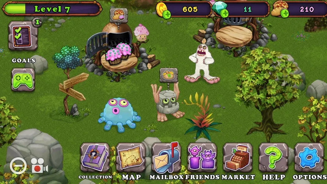 My Singing Monsters (Май Сингинг Монстерс) [МОД Бесконечные монеты] Screenshot 5