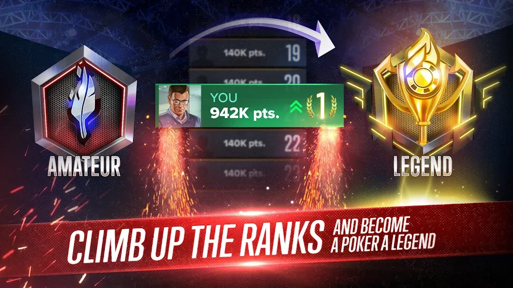 Poker Heat™ Texas Holdem Poker (Покер Хит) [МОД Menu] Screenshot 2