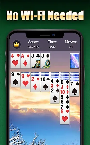 Solitaire [МОД Все открыто] Screenshot 3